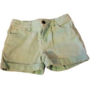 Cherokee Girls Jeans Shorts M 7/8 Turquoise Adjustable Waist